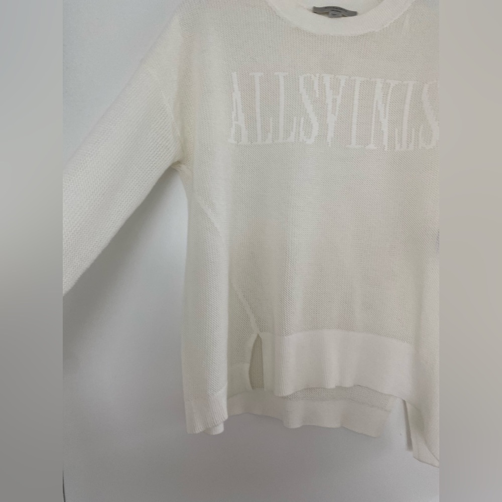 AllSaints white sweater , size M
